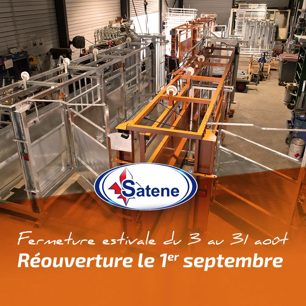 Fabrication de couloir de contention Satene