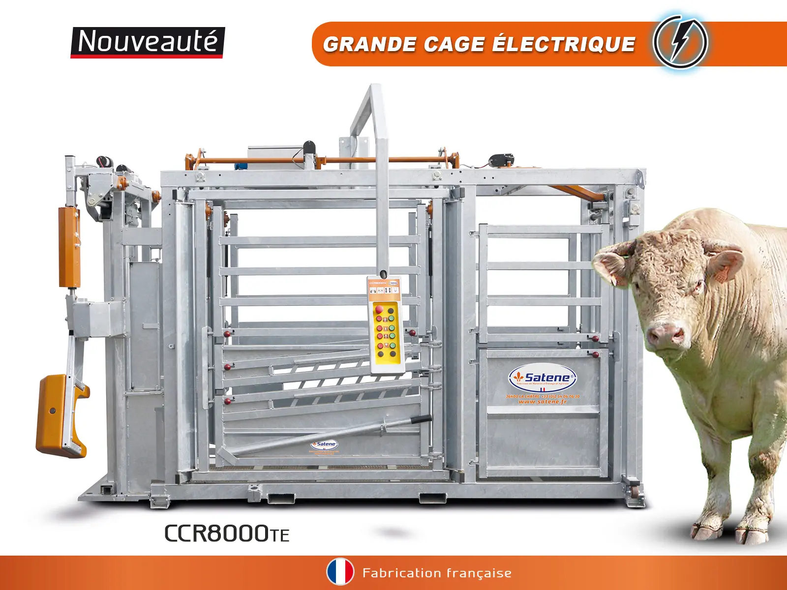 Nouvelle Cage CCR8000TE ÉLECTRIQUE