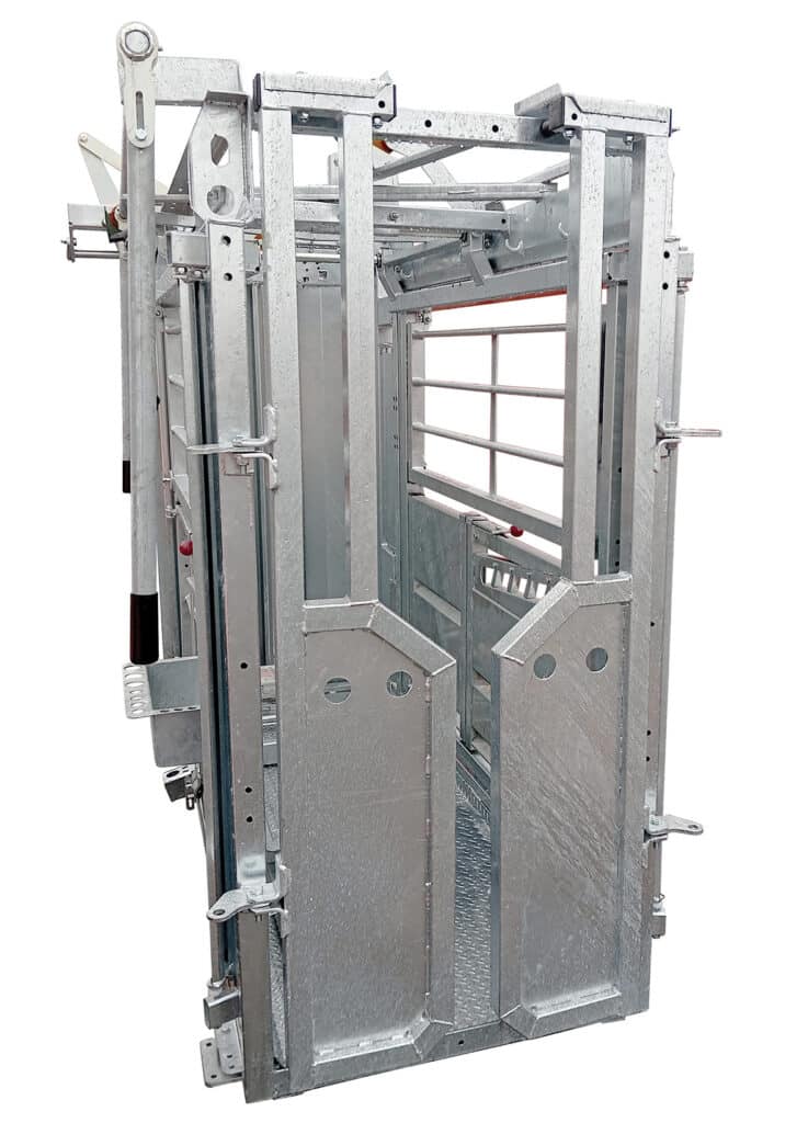 Porte arrière avec découpe insémination